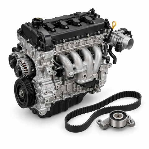 Motor a příslušenství